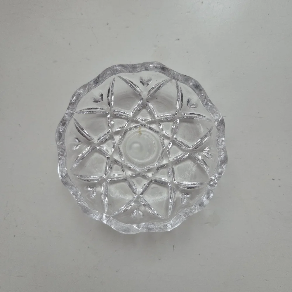 Vintage Crystal Ring Jewelry Holder